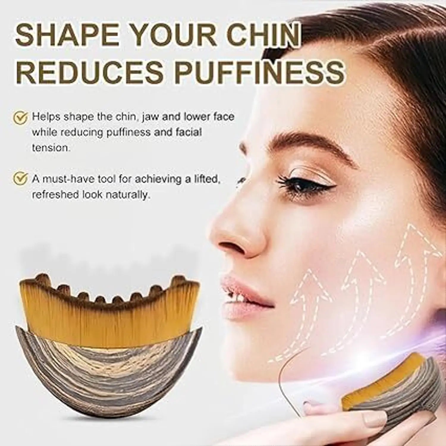 Lymphatic Contour Face Brush فرشاة كونتور الوجه