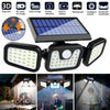 Triple-Head Solar Power Security Light كشاف أمني بالطاقة الشمسية ثلاثي الرؤوس
