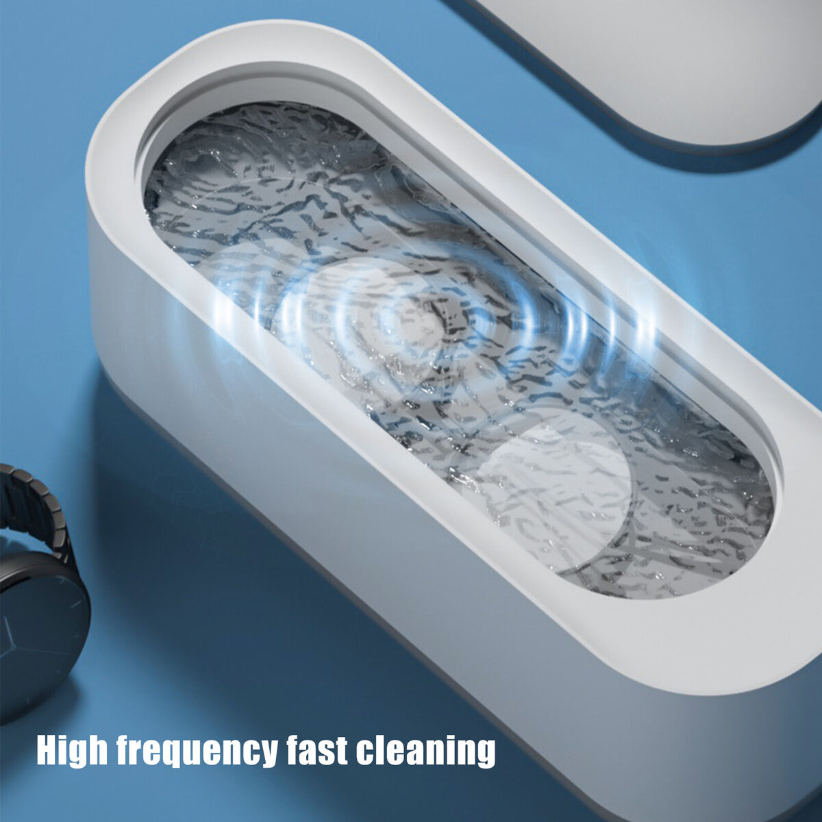 Ultrasonic Jewelry & Beauty Essentials Cleaner جهاز تنظيف المجوهرات بالموجات فوق الصوتية